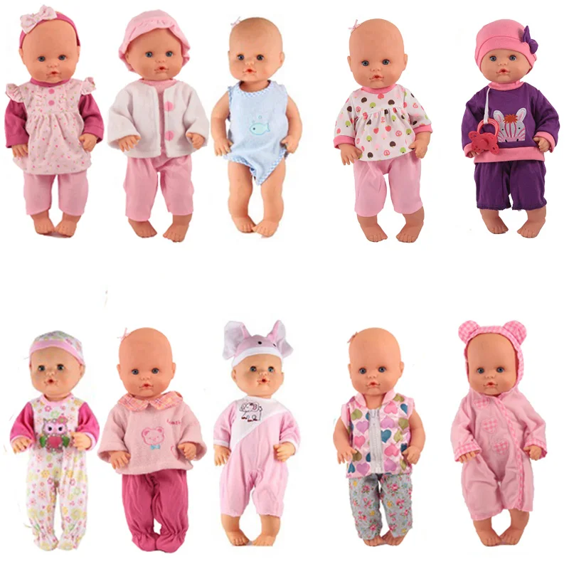 10 шт./лот, новое платье, одежда для 35 см/13 дюймов, Детская кукла, Famosa, Одежда для кукол
