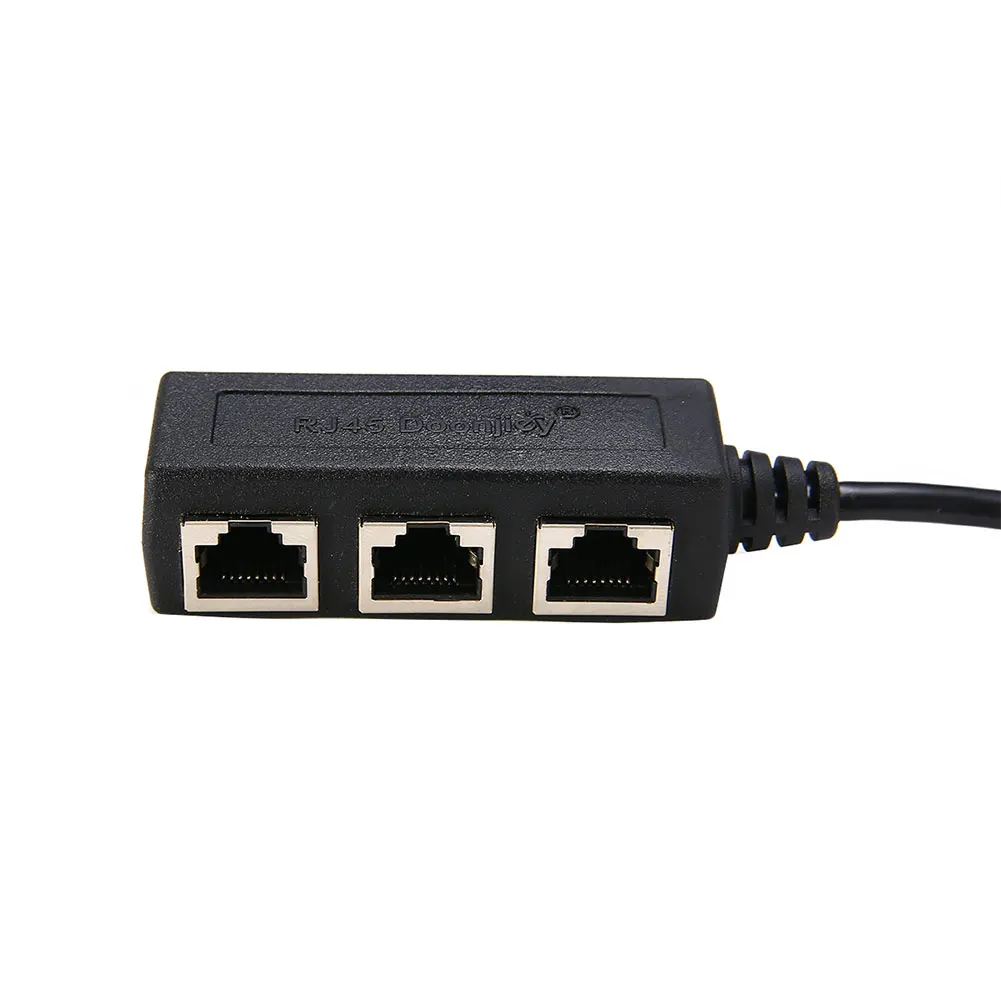 Разделитель АБС кабель печатная плата с золотым напылением LAN Ethernet адаптер Интернет для AMAZON FIRE ТВ с 3 портами(стандарт Порты и разъёмы 8-pin RJ45 Plug прочный