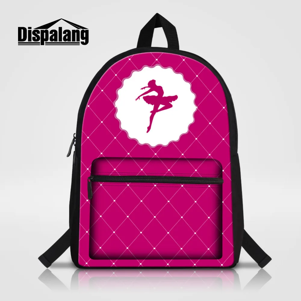Dispalang Ballet Laptop Backpack Fashion Girls Travel Backpack High