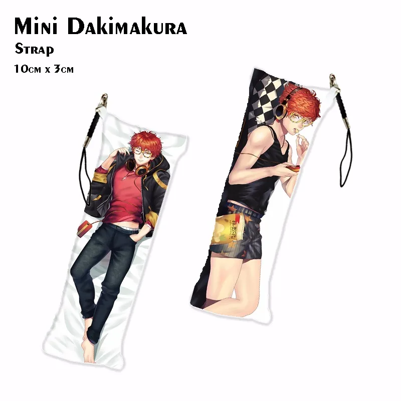 Игровой Мистик мессенджер 707 Luciel Choi Mini Dakimakura Аниме брелок ZEN Jumin Han держатель для