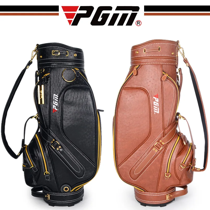 

Pgm Portable Golf Standard Ball Bag Waterproof Golf Club Set Bags With Stand 13 Sockets Multifunctional Travelling Package D0083