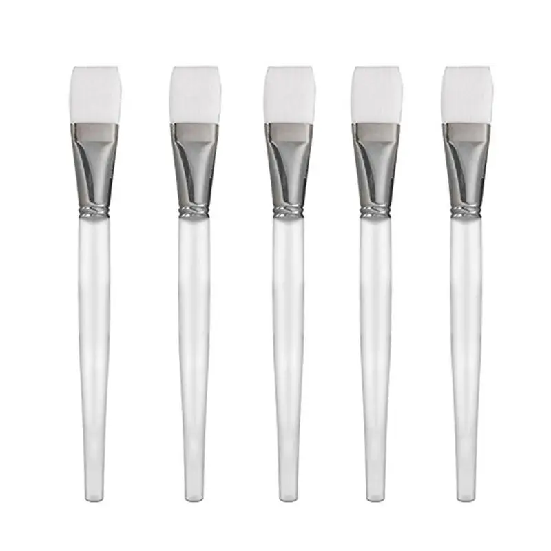 5pcs Crystal Facial Mask Brush Women Face Treatment Makeup Tool Mud