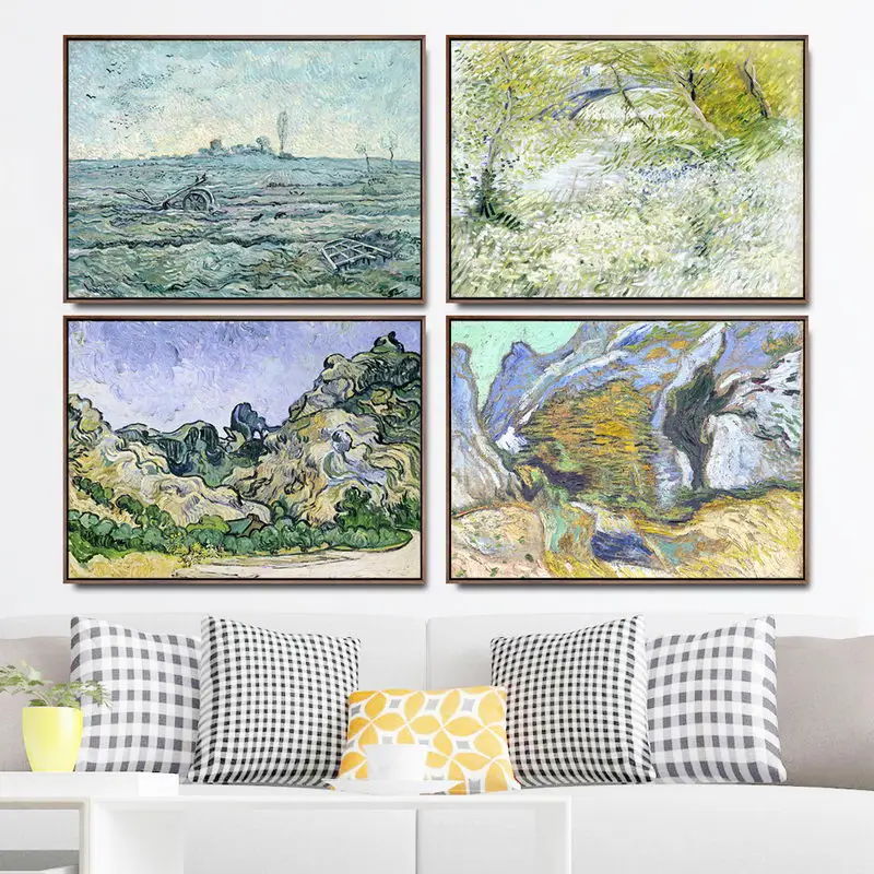 

Home Decoration Art Wall Pictures Fro Living Room Poster Print Canvas Paintings Netherlandish Vincent van Gogh Landscape