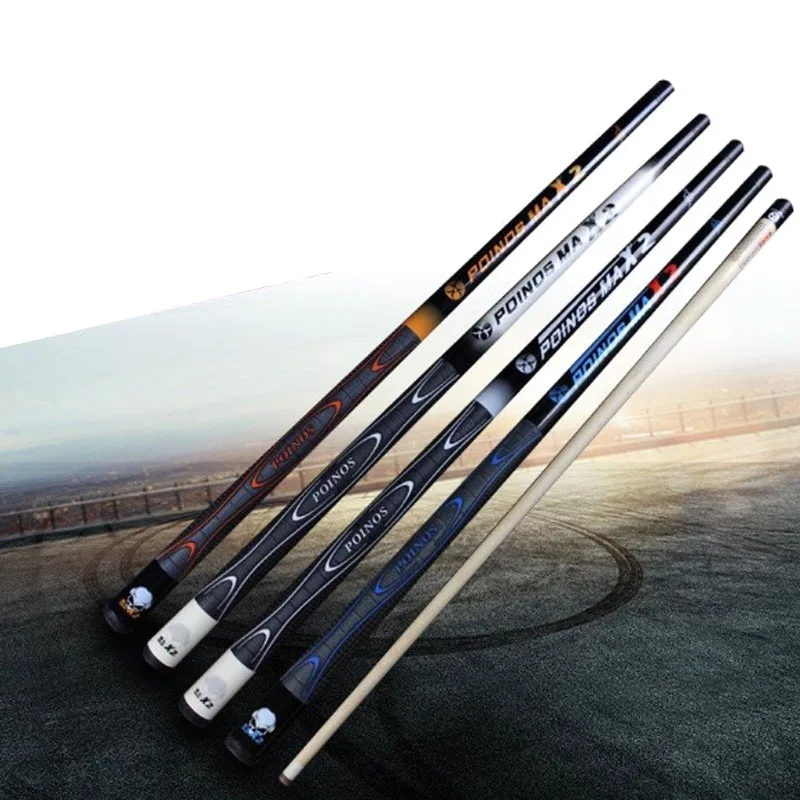 

New Arrival X2 Maple Pool Cues Billiards 11.5mm Tip White/Blue/Black/Orange Colors China 2017