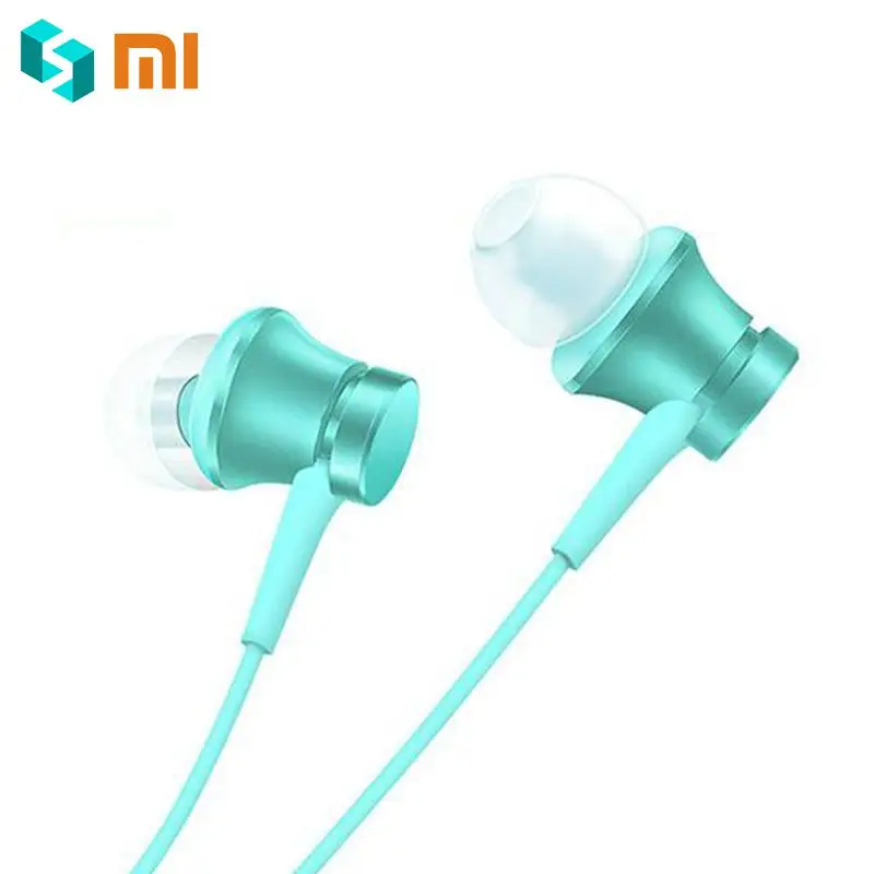 Наушники вкладыши Xiaomi Youth Version Fresh Edition с разноцветными ручками 3 го поколения