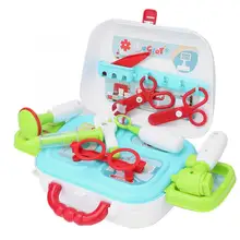 15 шт. сумка на одно плечо Mdeical Набор игрушечных инструментов доктор Оборудование Набор моделирование чемодана ролевые игры обучающая игрушка