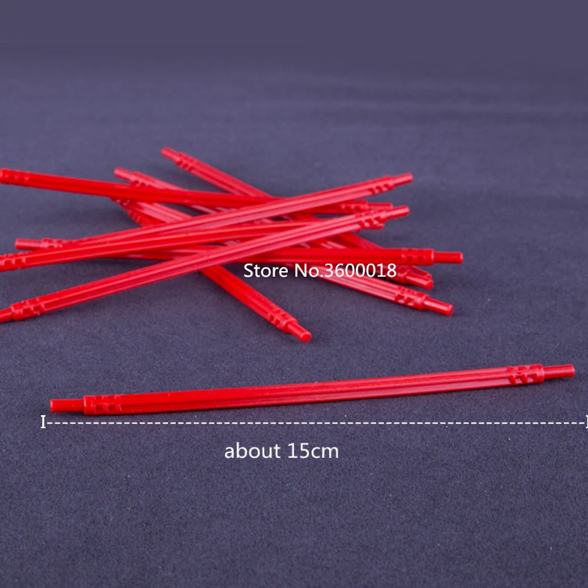 

10pcs/lot DECOOL Technic Hose Flexible Soft Axle Compatible with legos 32235 19# flexible shaft MOC DIY blocks bricks parts set