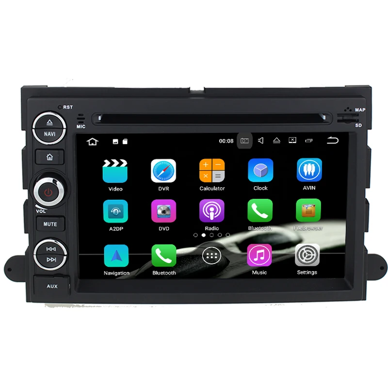 Discount HIFIF HD Quad Core Android 7.1 Car DVD For Ford Fusion Explorer 500 F150 F250 F350 Edge Expedition Mustang Radio GPS Navigation 1