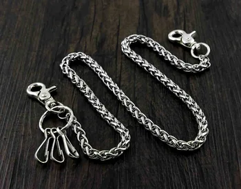 

Basic Strong Twisted Biker Trucker Wallet Chain Anti theft Safe chain WC39