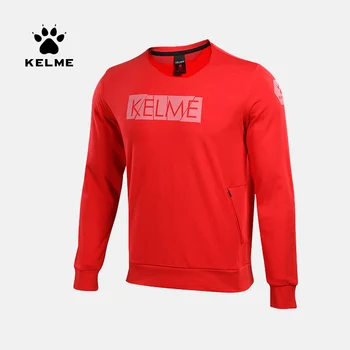 

KELME Outdoor Sports Training Hooded Sweater For Male Soccer Running Pullover 3681013