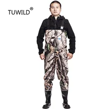 Обувь для мужчин и женщин комбинезон для прогулок на открытом воздухе, водонепроницаемые, 3 слоя из нейлона PU болотные штаны рыболовная одежда болотные сапоги ферма комбинезоны брюки