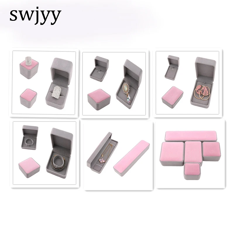 Swjyy подарочная коробка для ювелирных изделий кулон серьги ожерелье аксессуары |