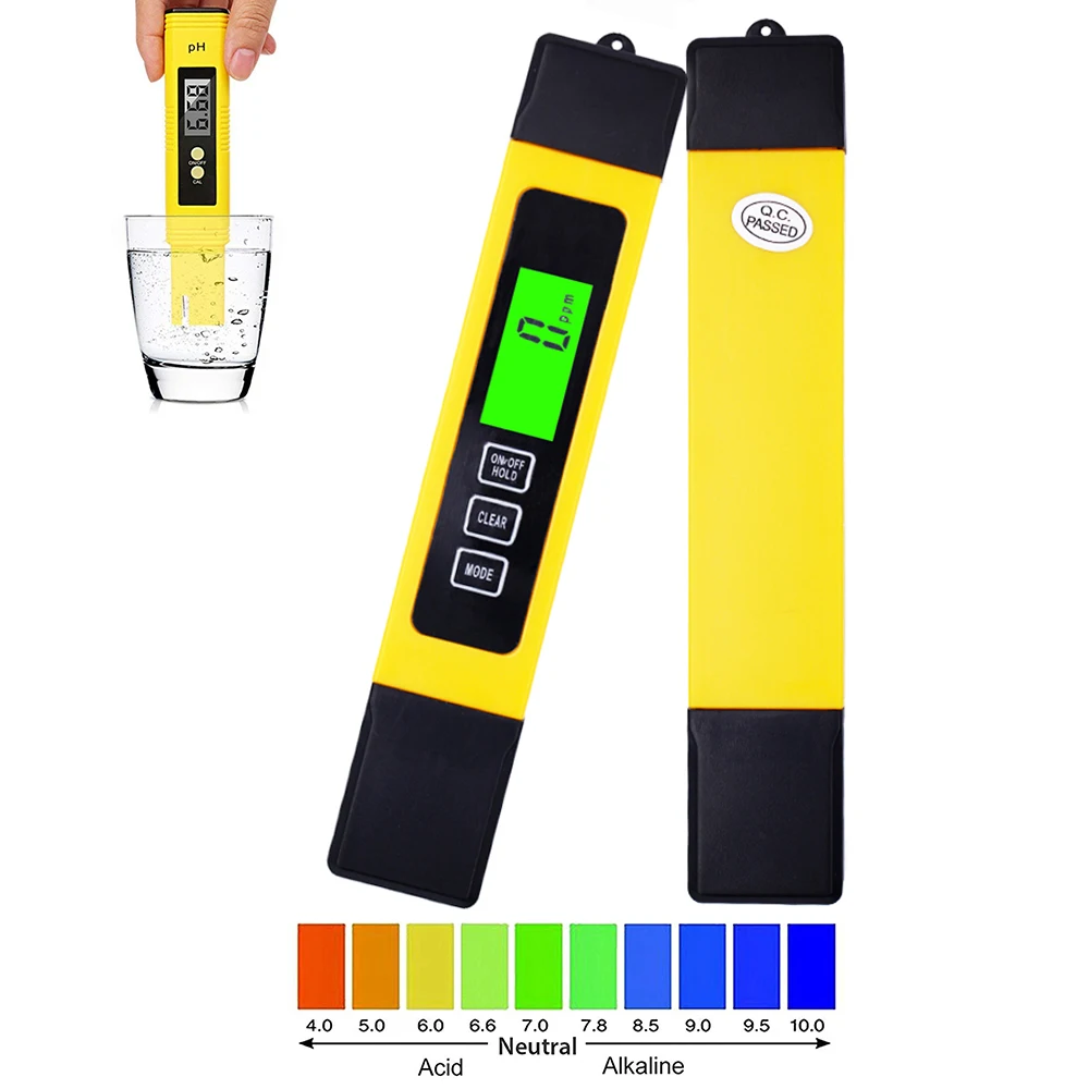 Цифровой TDS lcd рН-метр Чистота воды ppm фильтр бассейн для гидропоники тестер