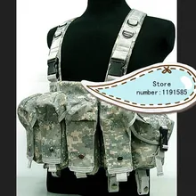 Открытый тактический ride AK мульти-с карманами для журналов Грудь rig carry cs жилет ACU