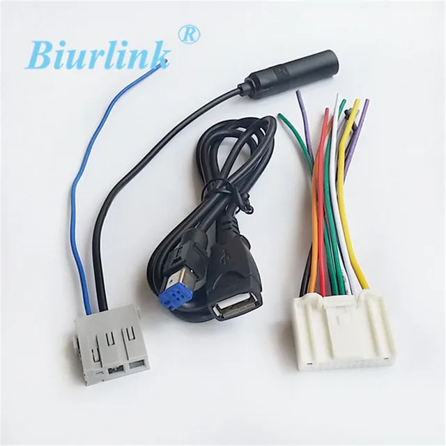 Auto Stereo Radio Harness Antenne Verlängerung USB Kabel Draht für