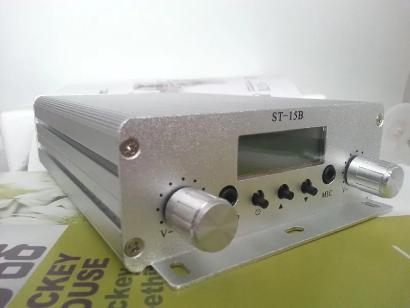 15 Вт FM вещательный передатчик SUDIO ST-15B стерео PLL fm радио вещательная станция с 87 МГц-108 МГц-100 кГц двойной режим оптовые продажи