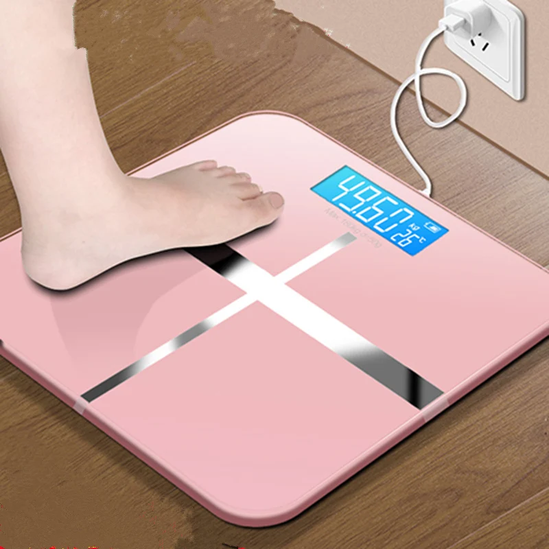 Электронные весы для взвешивания с ЖК дисплеем и зарядкой от USB|electronic digital scale|digital