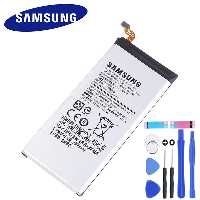 BATTERIE ORIGINALE SAMSUNG GALAXY A5 2017 SM-A520 SERIE 3000mAh EB-BA520ABE OEM