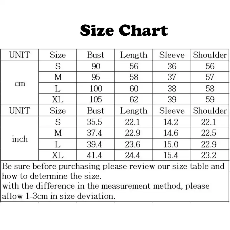 Autumn Cashmere Size Chart