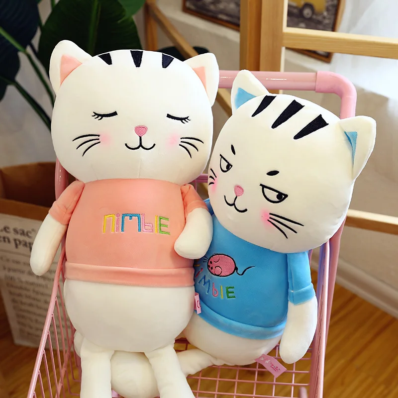 40 80 см с рисунком милой кошки Ночная удлиненном плюше Спальные отправить детских