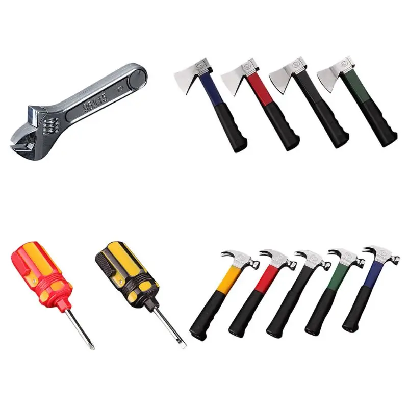 

1Pc Creative Portable Mini Repair Tool Shape Cartoon Cigarette Lighter Spanner/Hatchet/Screwdriver/Hammer Refillable Gift Random