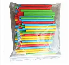 100pcs Stick Figures Count Arithmetic Calculator Arithmetic Rack Children Mathematics Teaching Aids Learning Count Stationery