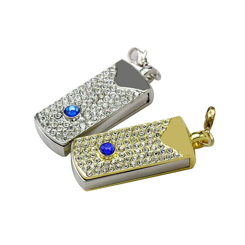 Настоящее Ёмкость Jewelry С кристалалми и стразами Memory Stick USB флэш-накопитель 64 ГБ 32 ГБ 16 ГБ 2.0 Mini USB 128 ГБ флешки подарок для девочки