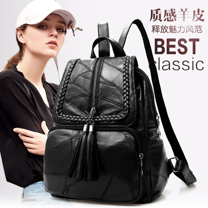 

Shoulders Package Sheepskin Leisure Time Will Capacity pack