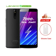 LEAGOO power 5 Android 8,1 двойная задняя камера 4G мобильный телефон 7000mAh 5,9" FHD MT6763V Восьмиядерный 6 Гб ram 64 Гб rom отпечаток пальца