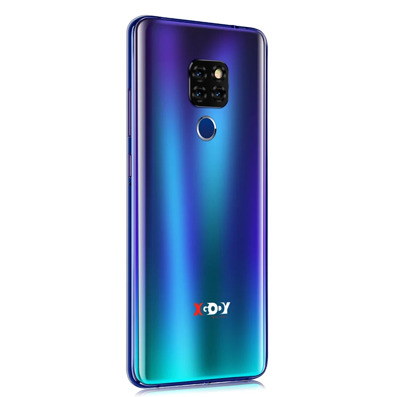 XGODY mate 20 6,2" 18:9 4G Смартфон Android 9,0 2 Гб ОЗУ 16 Гб ПЗУ MTK6737 четырехъядерный 13MP отпечаток пальца полный экран мобильного телефона