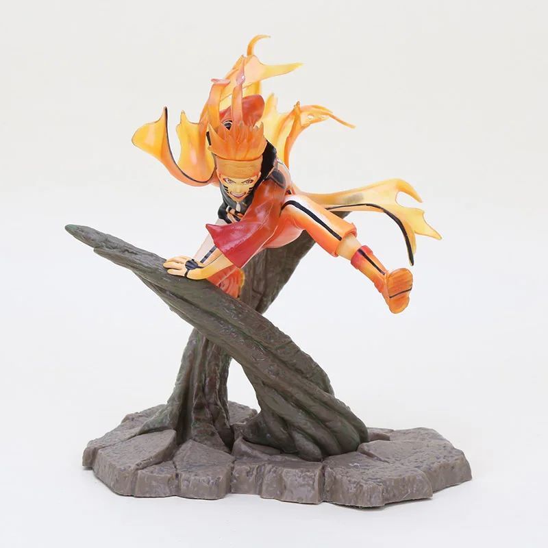 

20cm Japan Naruto Shippuden Uzumaki Naruto Nine Tails PVC Figure Collectible Model Toy Dolls Gifts