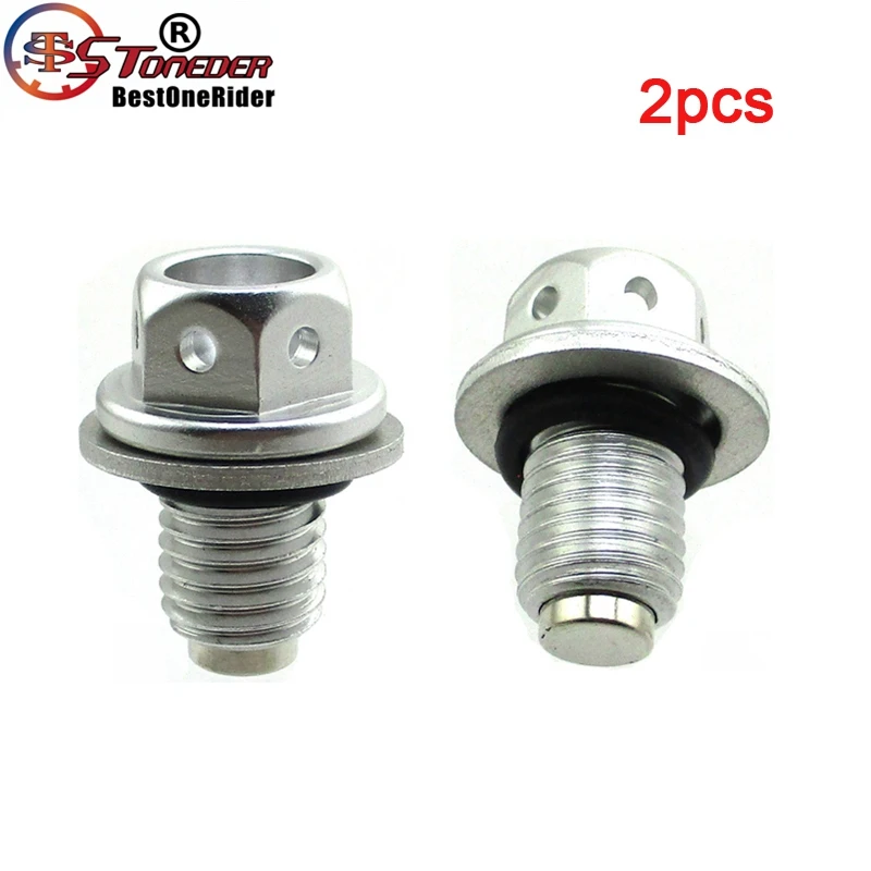 STONEDRE Магнитный масло дренажный болт Резьбовая пробка для 50cc 70cc 90cc 110cc 125cc Dirt Pit покрытие для велосипеда Quad CRF50 XR50 ATC70