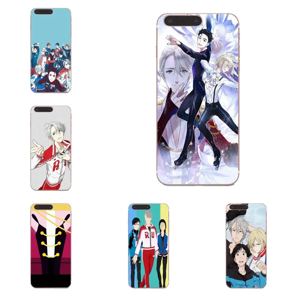 Мягкий термополиуретановый чехол Yuri On Ice для Huawei Honor 4C 5A 5C 5X 6 6A 6X 7 7A 7C 7X 8 8C 8S 9 10 10i 20 20i