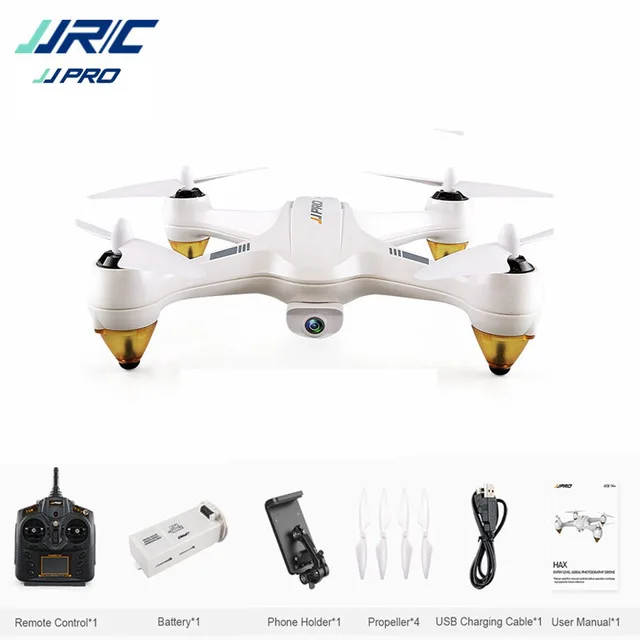 

JJPRO X3 Flying Camera GPS RC Drone Far Brushless RTF WiFi FPV 1080P Full HD Mode Indoor Altitude Hold Light RC Quadcopter