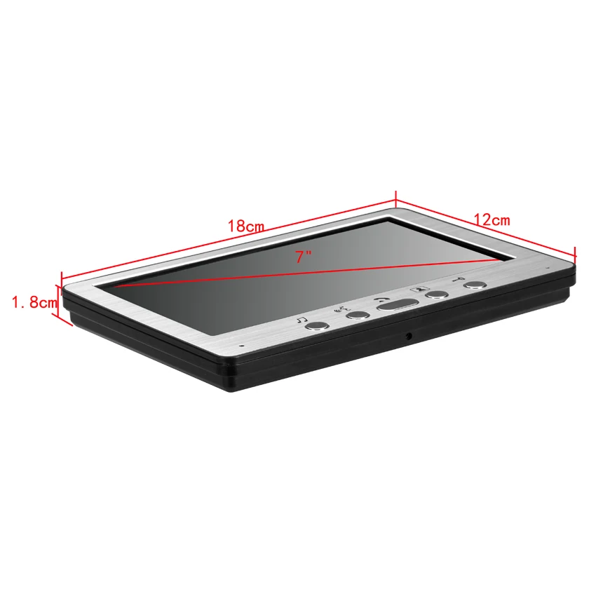 SmartYIBA 7 "дома видеодомофоны телефон двери разблокировать системы RFID Дверь доступа камера комплекты дверных звонков с питание управление