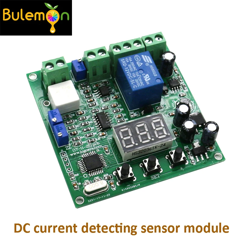 

5pcs/lot DC Current Detection Sensor Module Overcurrent Protection Linear Output Delay DC 0-5A