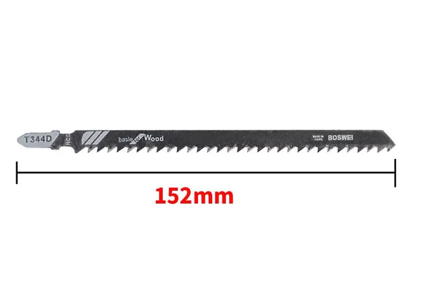 10 шт. 152 мм T344D супер-длинные пилы для очистки резки из дерева, ПВХ фибровая лезвие для сабельной пилы электроинструменты