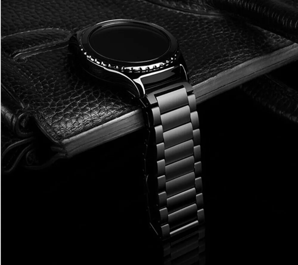 20/22 мм ремешок для часов из нержавеющей стали для samsung gear S2 Classic gear S3 Frontier/Classic Galaxy Watch 42 мм 46 мм Смарт-часы