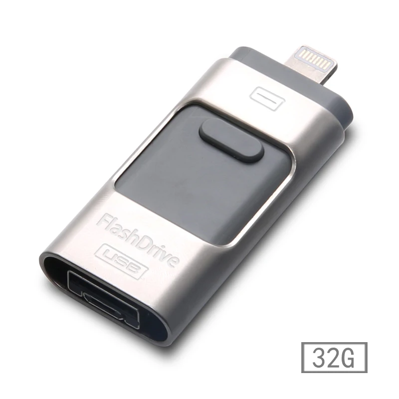 Для Молнии flash drive 8 ГБ 16 32 64 128 Usb Pen Drive Otg Flash iphone 5/5s/6/6 s Plus/ipad memory | Компьютеры и офис