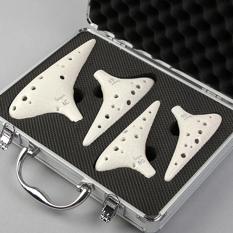 Чехол для телефона SevenAngel с 12 отверстиями высокого качества Ocarina 4 шт./компл. Флейта