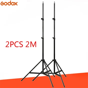

Godox 2 pieces SN302 190cm 6ft Photography Studio Lighting Photo Light Stand Tripod For Flash Strobe Continuous Light
