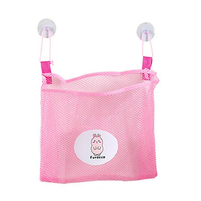 Креативная двойная подвесная сумка для хранения вещей, сумка на присоске, для хранения в ванной, сетка для хранения в ванной, для дома, для хранения мелочей - Цвет: P