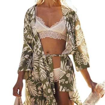 

Summer Women's Loose Blouse Beach Holiday Bikini Cover Up
