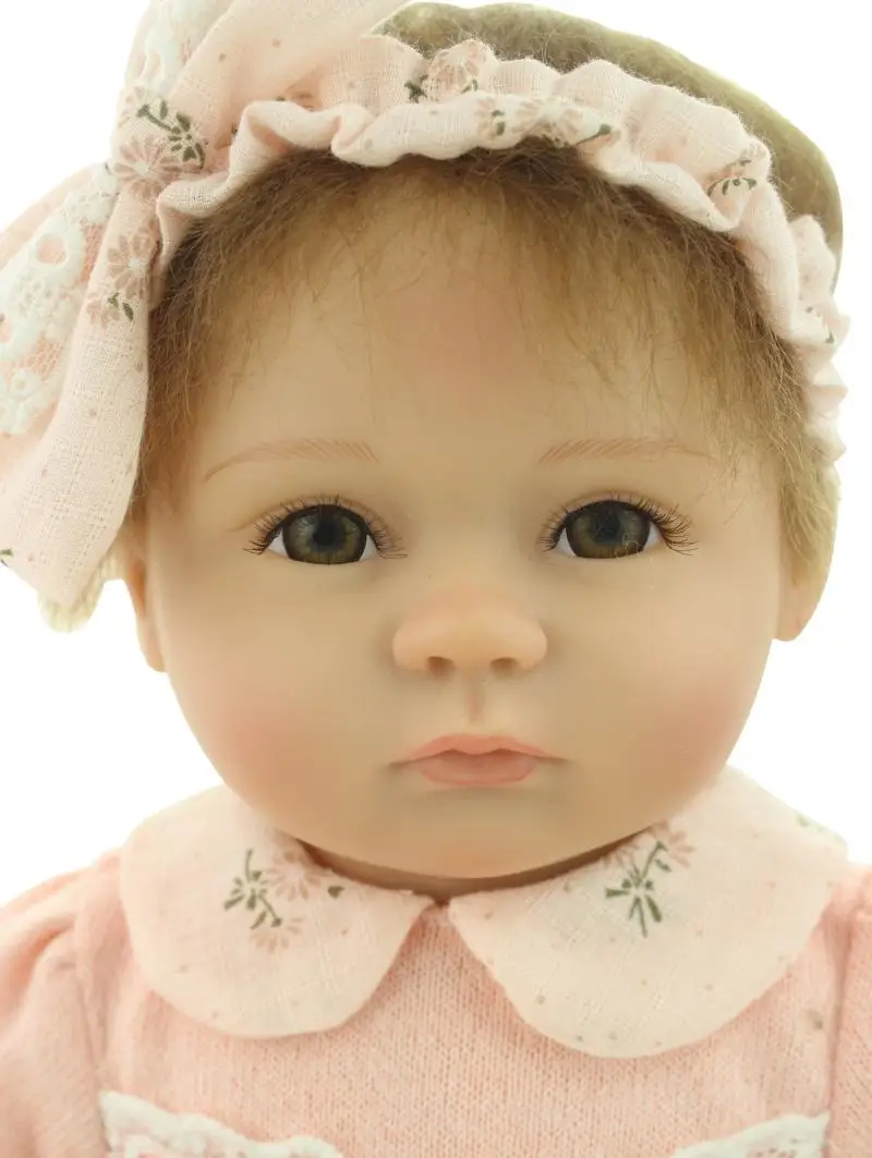 Силиконовые игрушки reborn baby doll для девочек, реалистичные 1" reborn babies play house игрушки для малышей подарок на день рождения для девочки brinquedos