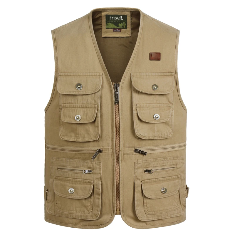 New men's high quality vest movement spring and autumn models of cotton