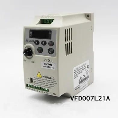 

VFD007L21A Inverter Frequency Converter 750 W 1HP 1 PHASE 230 V 400 hz