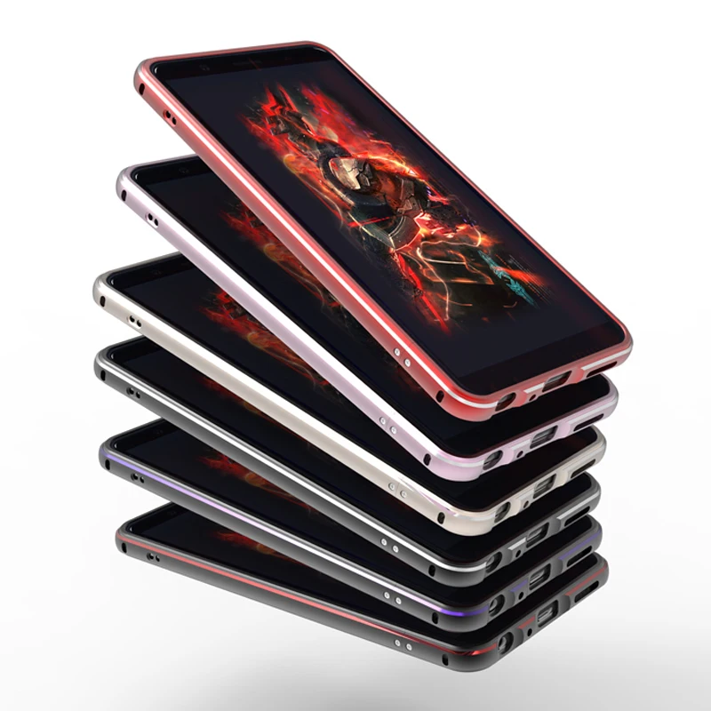 Чехол бампер для Vivo X20 роскошный Ультратонкий металлический алюминиевый корпус +