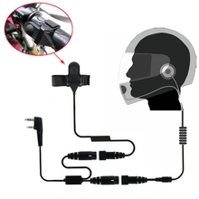 Cheap price Motorcycle Full Face Helmet Headset Earpiece for Two Way Radio Baofeng Walkie Talkie UV-5R UV-5RA Plus BF-888S GT-3 GT-3TP Mark