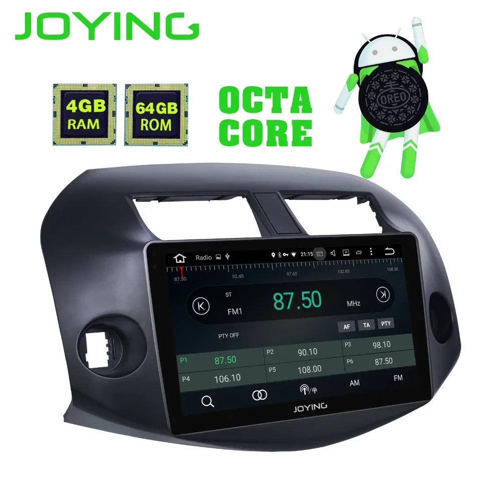 

10.1"IPS Head Unit Android8.1 Car Radio Stereo GPS Navigation For TOYOTA RAV4 2007 2008 2009 2010 2011 Multimedia Player Add DSP