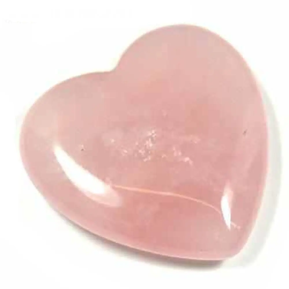 Хризалис Камень Роза Quart z Puff Heart 25 мм 30 40 45 Healing Stone Hearts один пакет | Украшения и